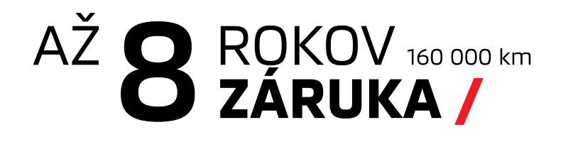 Logo Outlander 8 let záruka