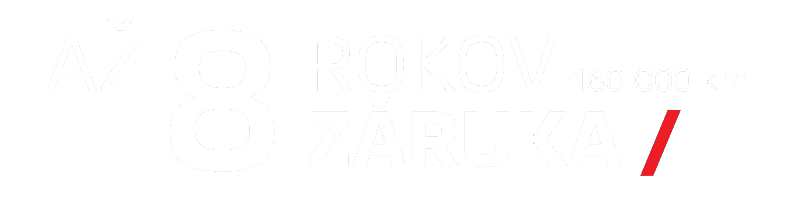 Logo Outlander 8 rokov záruka