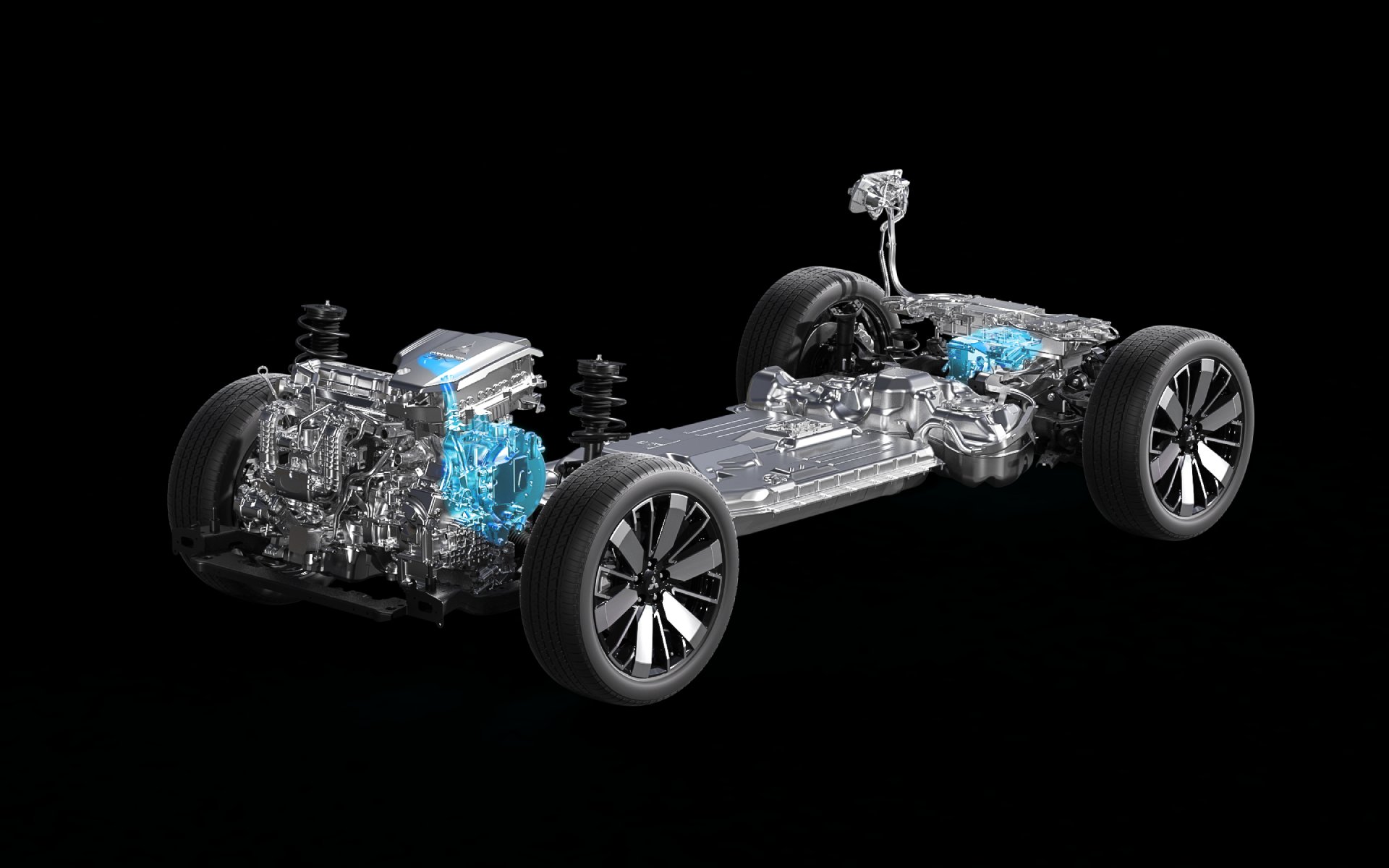 Mitsubishi Outlander PHEV 25 rokov - pohon plug-in hybrid